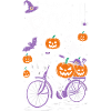 Thème de vélo d’Halloween effrayant