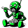 Robot extraterrestre extraterrestre