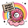 Donut worry be happy