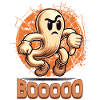 Booing Ghost Funny Ghost Design