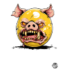 Egg Yolk Zombie Vampire Pig