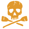 Rameur Paddle Skull Kayak