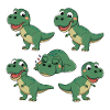 T-Rex Dinosaur Kids Tshirt