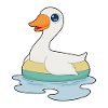 Duck Swim Swim Ring