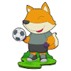 Fox Soccer Player Soccer