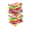 Sandwich Sandwich Snack Célébration
