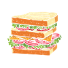 Sandwich Sandwich Snack Célébration