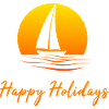 Sailboat Design - Happy Holidays