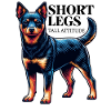 Lancashire Heeler kurze Beine Spruch Geschenkidee