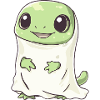 Lizard Halloween Comic Ghost