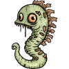 Hippocampe Halloween Zombie