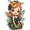 Blooming Forest Fairy – Sweet Nature Spirit