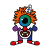 Happy Halloween: Clown