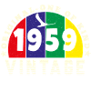 Vintage 1959 Retro - Bursdag
