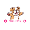 Pug Love Girl
