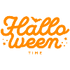 Halloween Wreath Typography Design