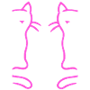 Retro Cats Vintage 90s 80s Cat Kids