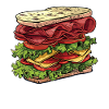 Sandwich Day Snack Celebration Sandwich