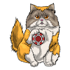 Persische Katze Poker Pokerchips