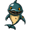 Dolphin Halloween Zombie