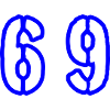 69 Number Symbol