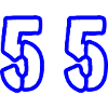 55 Symbole numérique