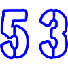 53 Number Symbol