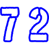 72 Number Symbol