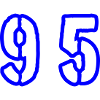 95 Number Symbol