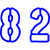 82 Symbole numérique