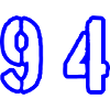 94 Number Symbol