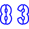 83 Number Symbol