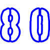 80 Number Symbol