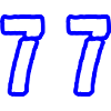 77 Symbole numérique