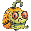 Snail Halloween Zombie