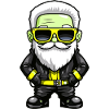 Weihnachtsmann Cool Santa Rocker