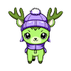 Deer Winter Comic