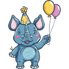 Rhino Birthday Comic