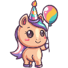 Horse Birthday Comic