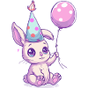 Bande dessinée d’anniversaire de lapin