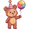 Bear Birthday Comic
