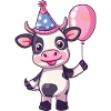 Cow Birthday Comic