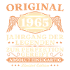 Original 1965 Jahrgang Vintage Geburtstag