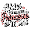 Princesse de 18 Ans
