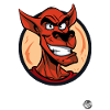 Funny red dog breed