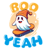 BooYeah Fun Halloween Motif