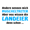 Landeier schwarz