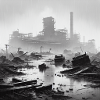 Rainy landscape