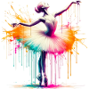 Ballet dancer with tutu