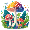 Fantasy Mushroom